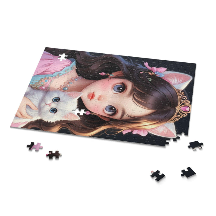 Lisslune | Opulent Feline Puzzle Set - Handmade Elegance for Discerning Puzzle Enthusiasts