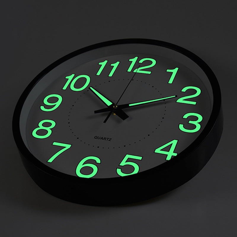 Lisslune | Illuminating Classroom Silent Wall Clock 30 cm
