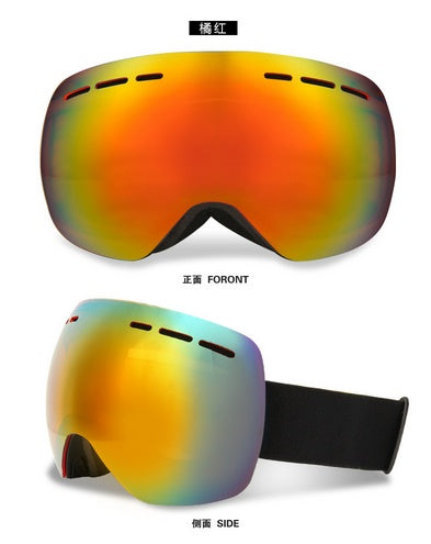 Lisslune | Ski Goggles, Winter Snow Sports Snowboard Goggles with Anti-Fog UV Protection for Men Women Youth Snowmobile Skiing Skating Mask