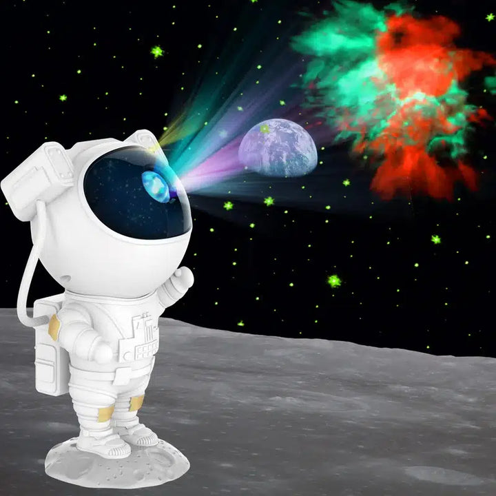 Lisslune | Astronaut Galaxy Projector Multiple Modes Galaxy Night Light with Remote Control