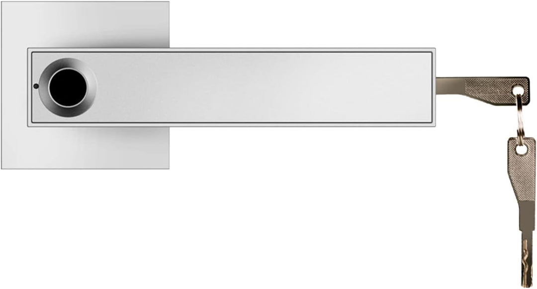 Lisslune | Smart Fingerprint Door Lever Lock with Key Access & 30 User Capacity – Nivora