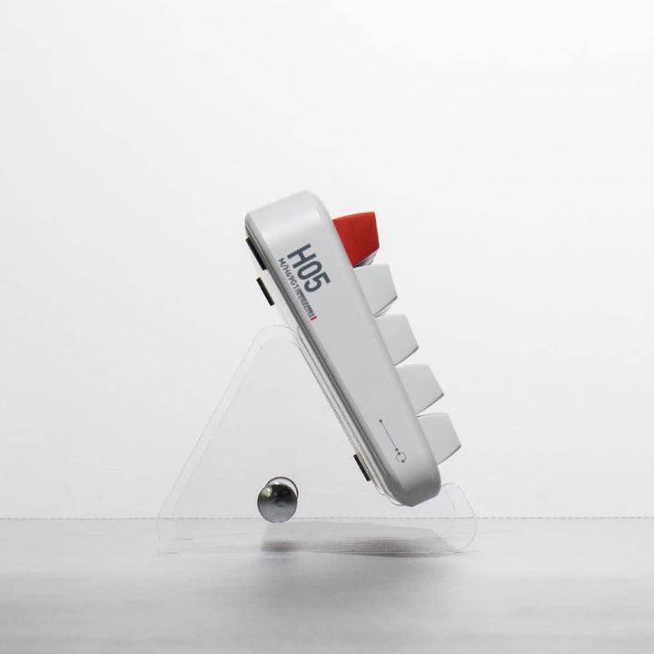 Lisslune | Striped 3-Tier Clear Acrylic Keyboard Display Holder