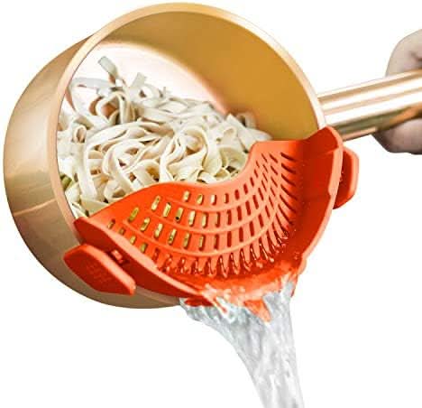 Lisslune | ClipOn - Silicone sieve for pots and pans