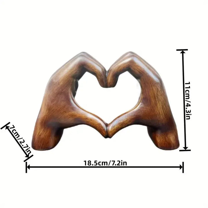 Lisslune | Lovenest Elegant Resin Sculpture - Symbol of Love and Devotion