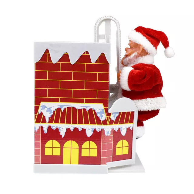 Lisslune | Electric Climbing chimney Santa Claus