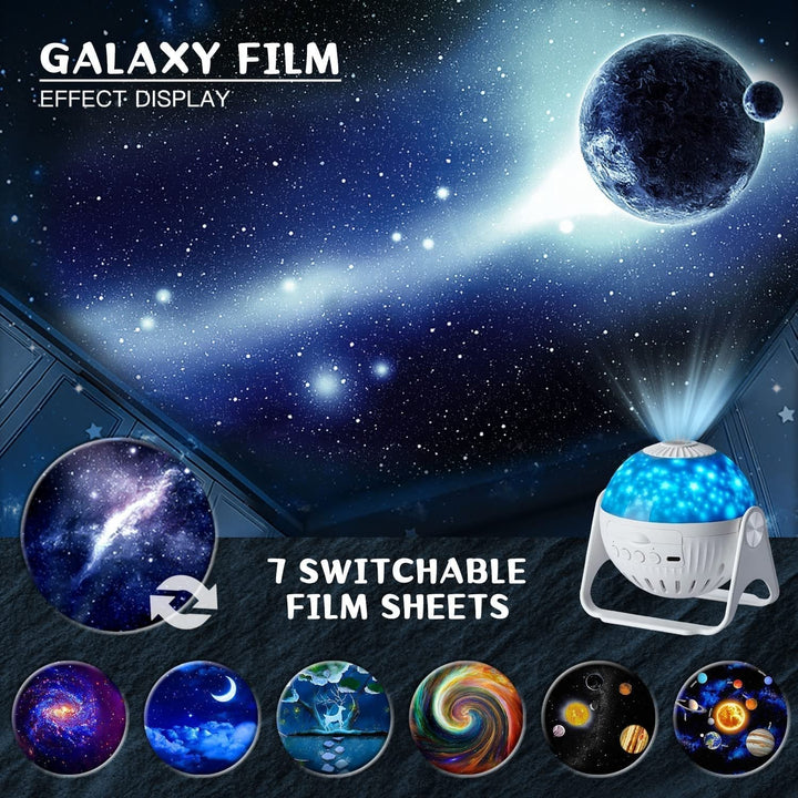 Lisslune | 7 In 1 Star Galaxy Projector