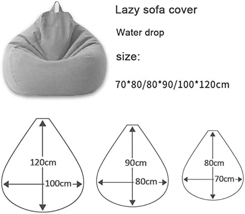 Lisslune | Luxury Linen Bean Bag – Ergonomic & Stylish Comfort Seating
