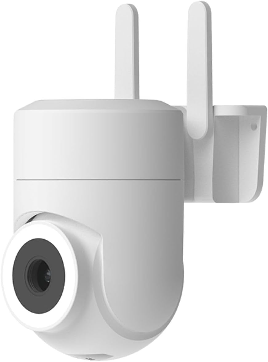 Lisslune | Outdoor & Indoor Security Camera 2K 355° View with Night Vision