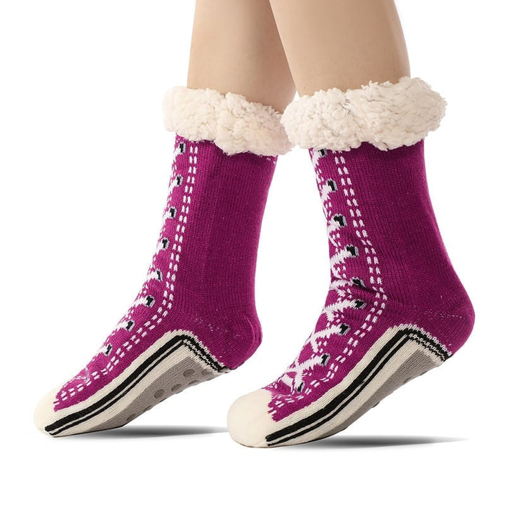 Lisslune | Ultra-thick Cashmere Slippers Socks S