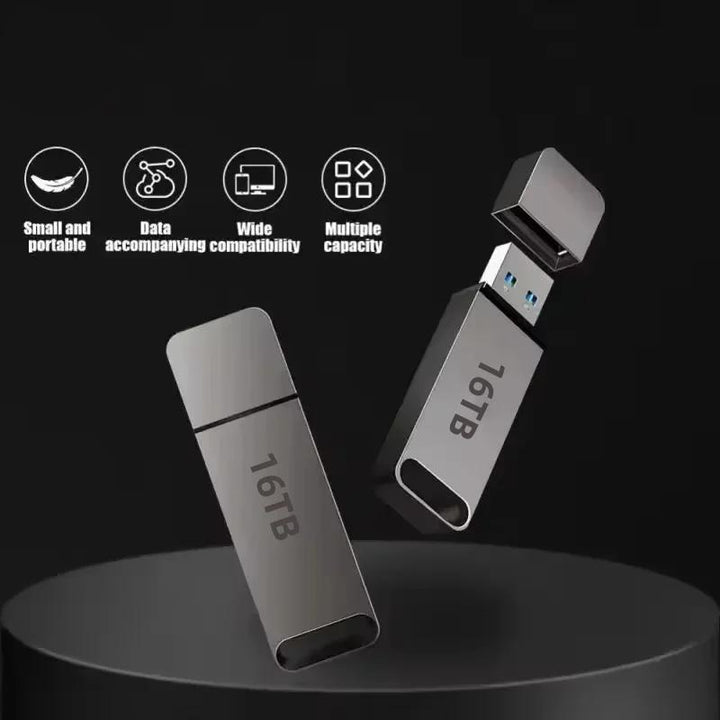Lisslune | USB 3.2 Flash Drive | High-Speed, Durable Metal Housing & Waterproof for Windows and Mac OS