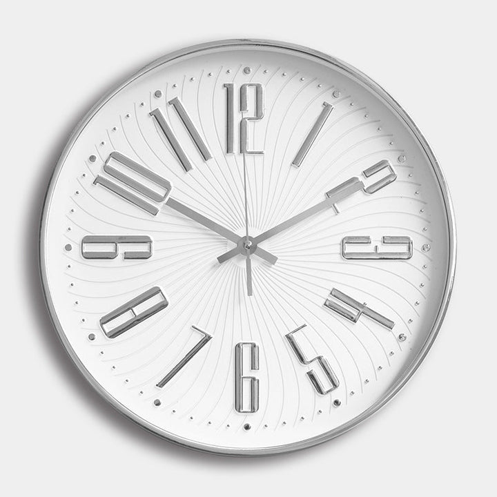 Lisslune | Large Letter Classroom Silent Clock 30 cm Battery Operated