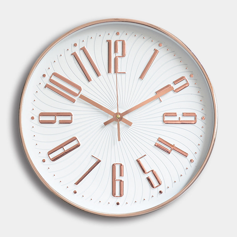 Lisslune | Large Letter Classroom Silent Clock 30 cm Battery Operated