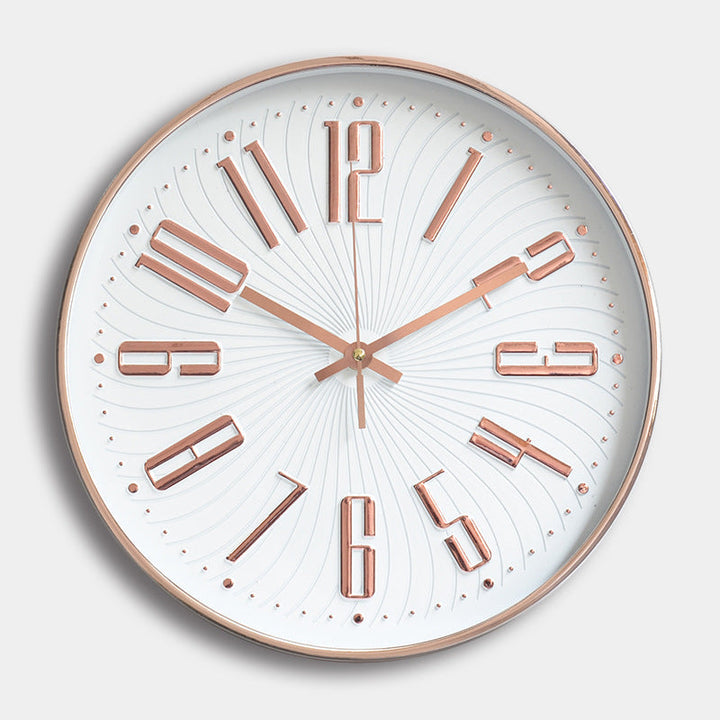 Lisslune | Large Letter Classroom Silent Clock 30 cm Battery Operated