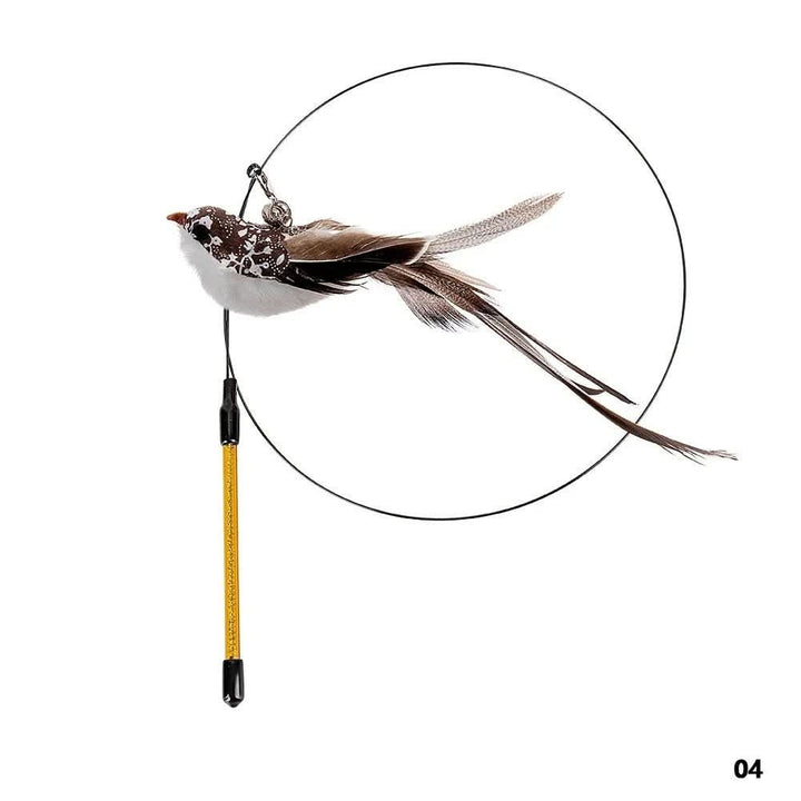 Lisslune | FLATTERN FREUND – Interactive cat toy with fluttering wings for natural hunting fun