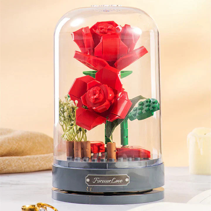 Lisslune | LegoBloom - Creative Lego Rose Music Box