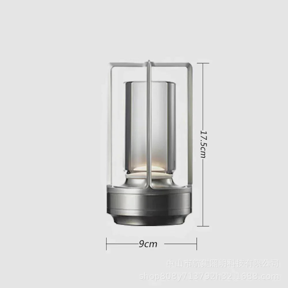 Lisslune | Waterproof and Portable Crystal Table Lamp - AuroraGlow