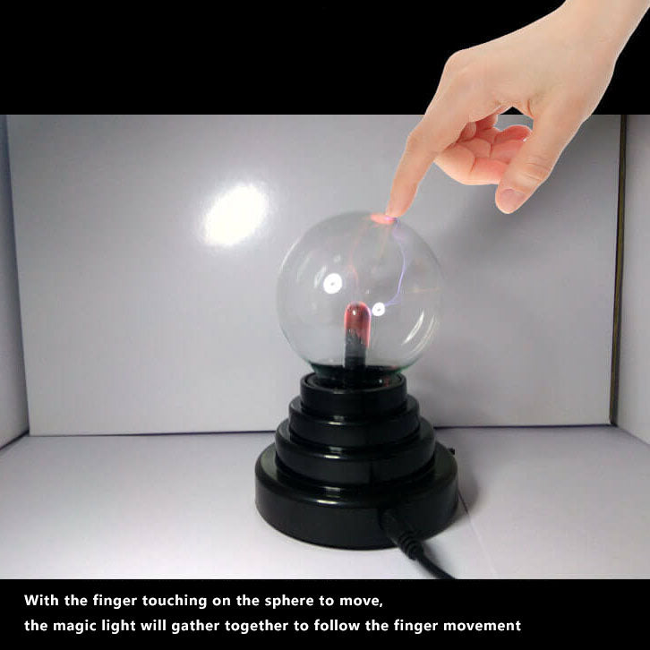 Lisslune | Magic Electrostatic Ion Ball Light Flash Ball Night Light Ambient Lamp