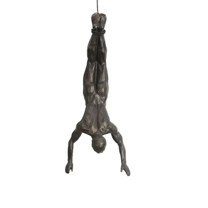 Lisslune | Climbing Man Wall Sculpture Set – Modern Resin Art