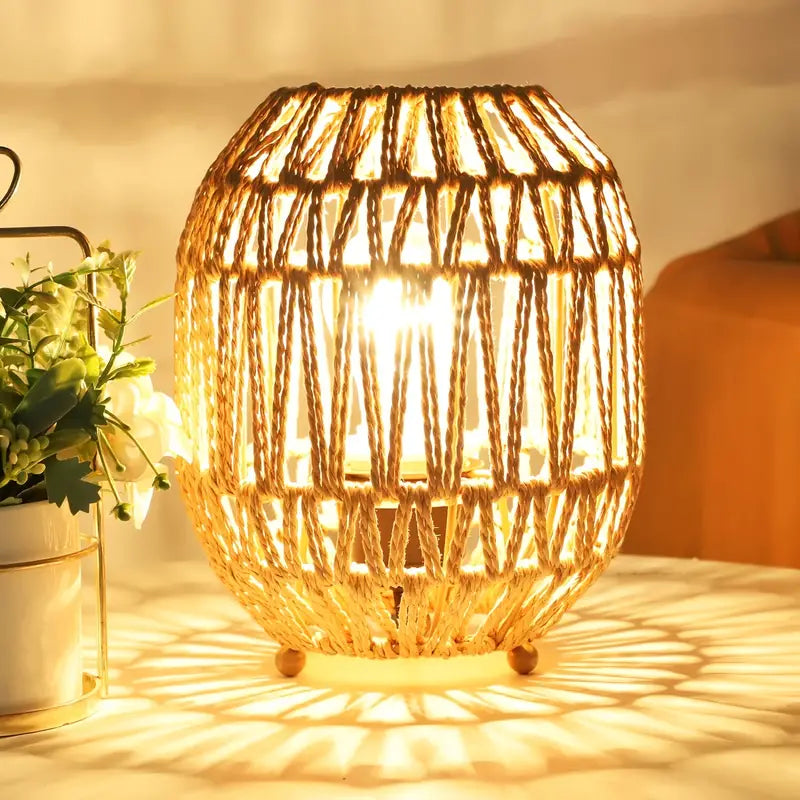 Lisslune | Boho Rattan Lamp