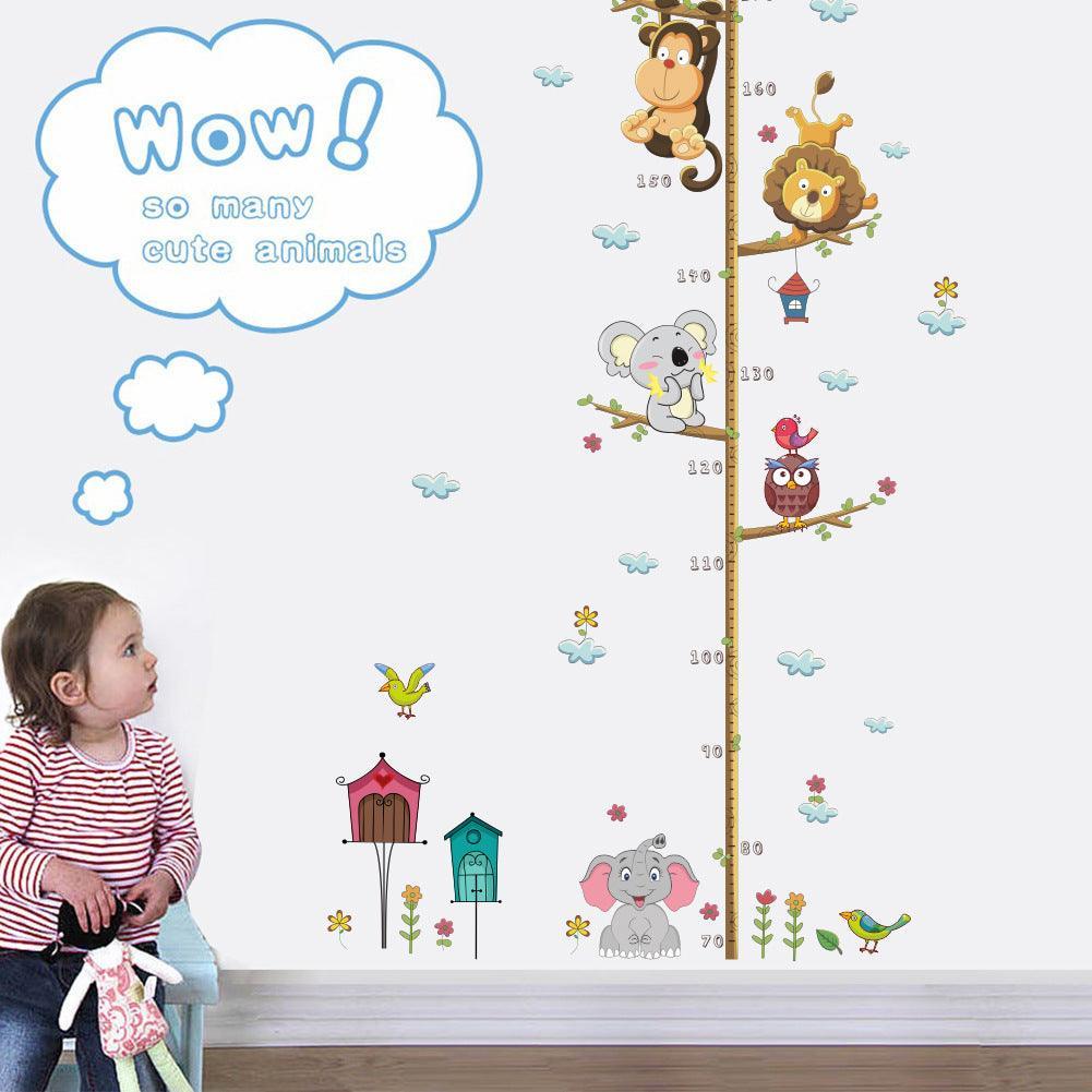 Lisslune | Charming Growth Tracking Wall Tattoo for Kids - Playful Room Decoration