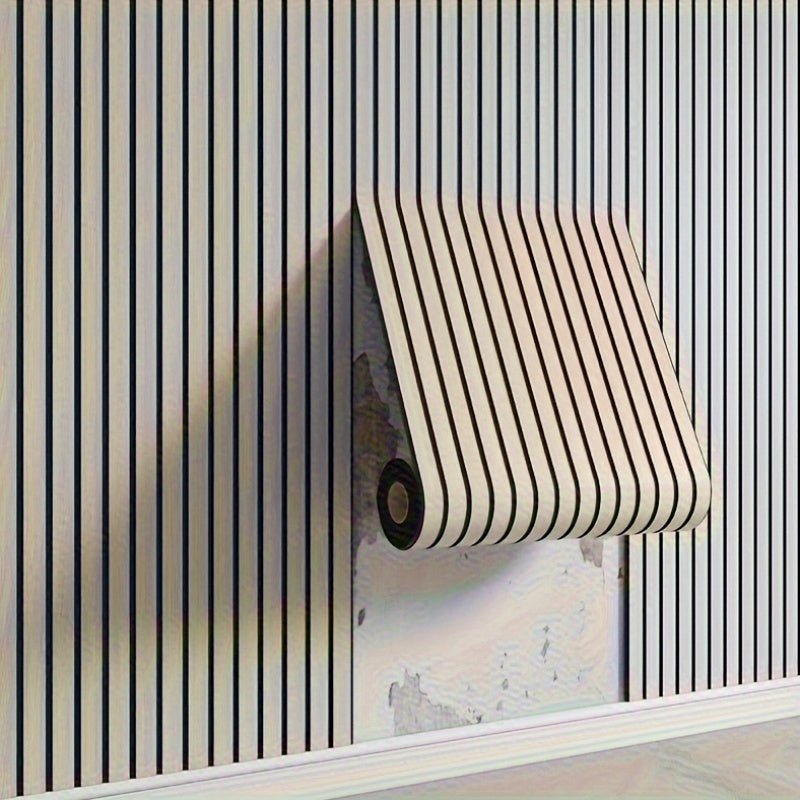 Lisslune | WoodLook Wall Panels – Self-Adhesive 3D PVC Wall Covering for Quick Living Effect