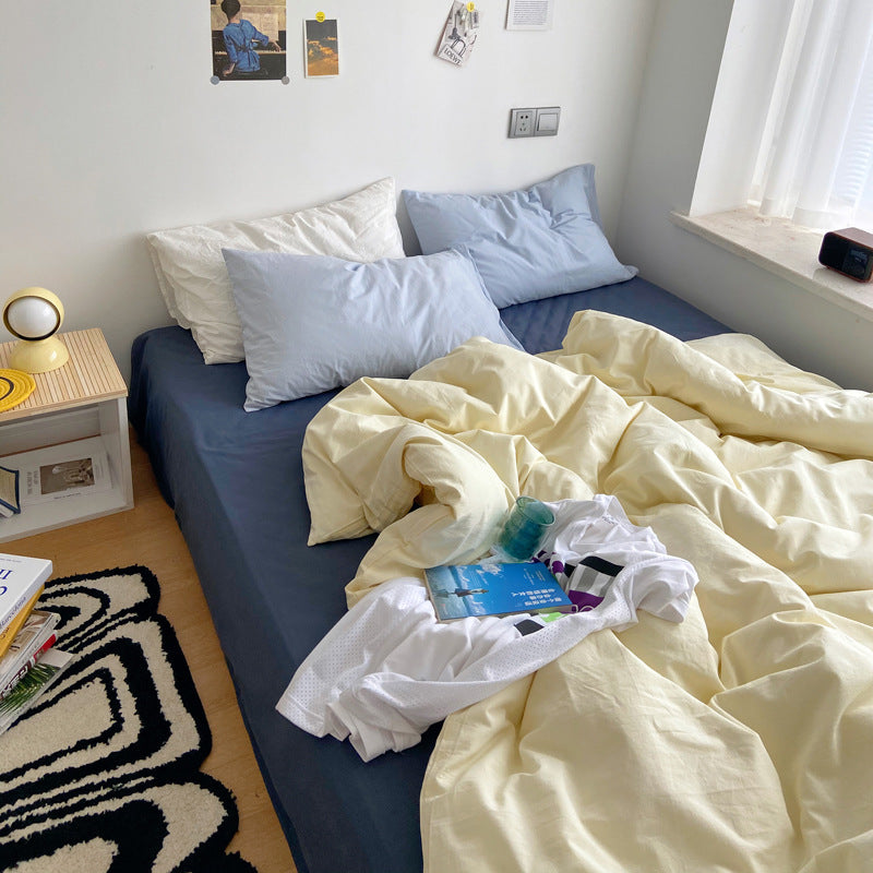 Rynx Aesthetic Pastel Color Combo Bedding Set
