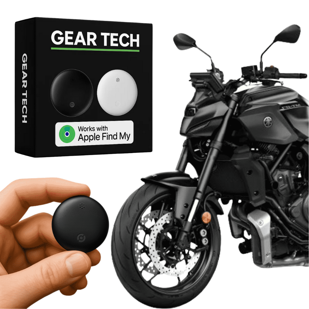 Lisslune | GPS Tracker for Motorcycles | No Subscription, Compatible with Android & iOS for Real-Time Location Tracking