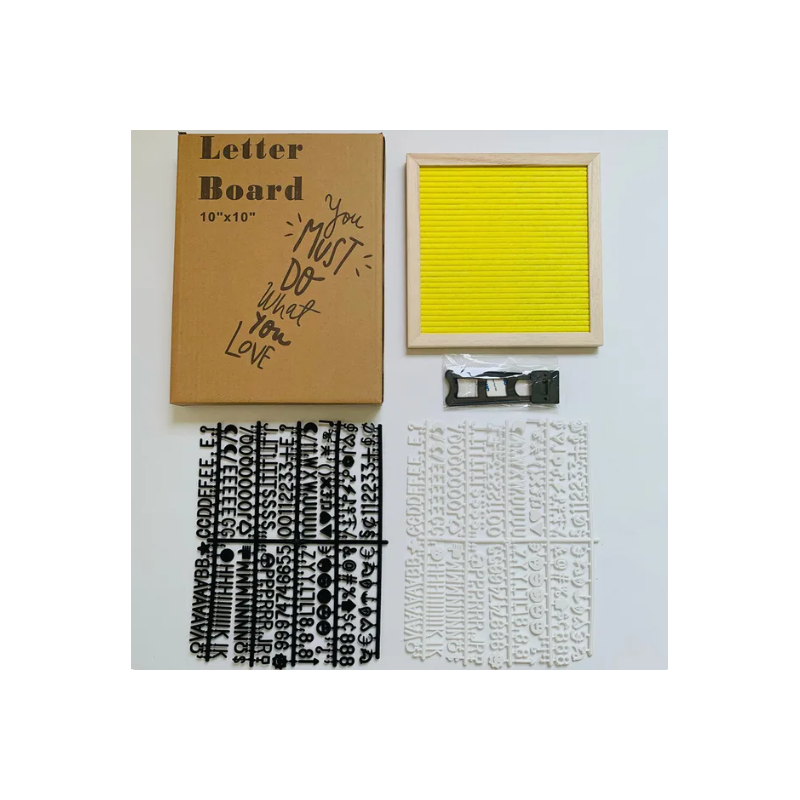 Lisslune | Felt Letter Message Board