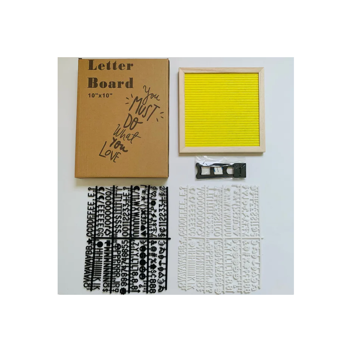 Lisslune | Felt Letter Message Board