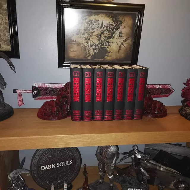 Lisslune | Berserk Bookends - Dragonslayer,Gift for she|him