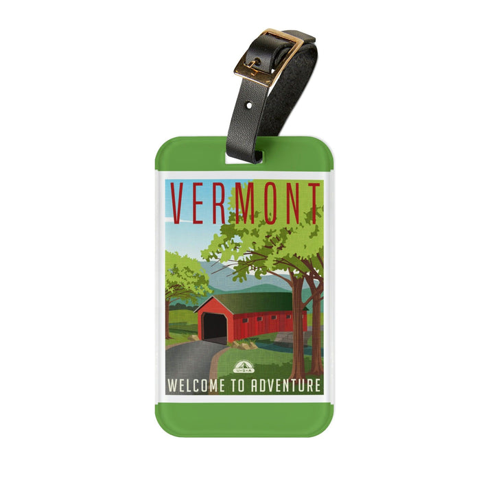 Lisslune | Maison d'Elite Vermont Bag tag: Stylish and Personalized Travel Companion