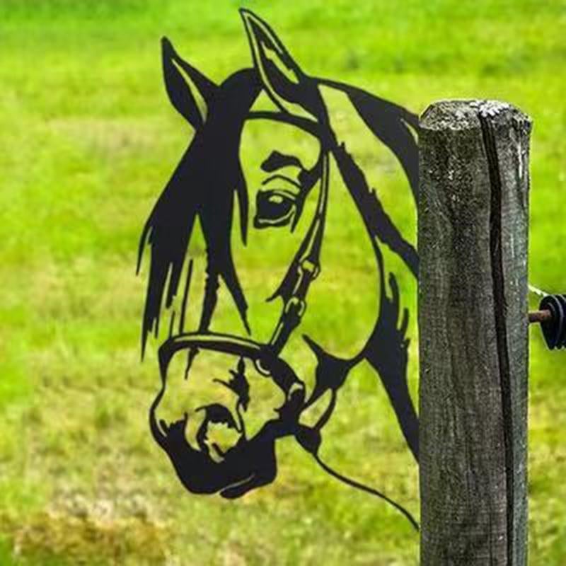 Lisslune | WildPost - Metal Dyresilhouette Fence Caps