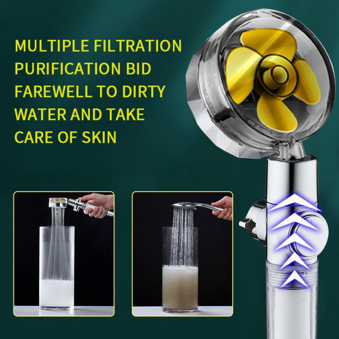 Lisslune | Propeller Turbocharger Showerhead