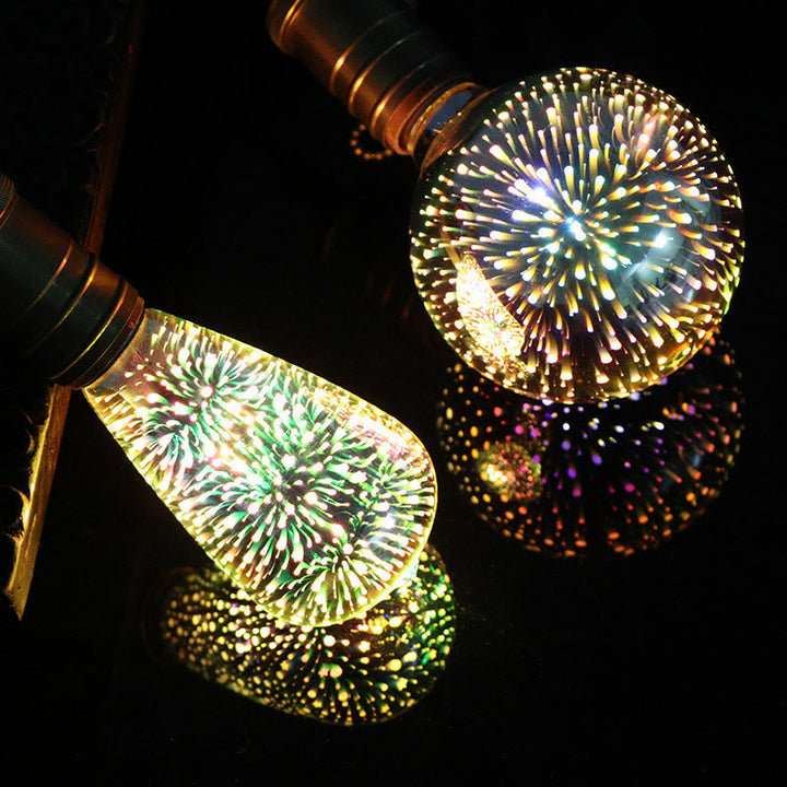 Lisslune | 3D Fireworks LED Light Bulb