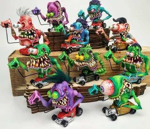 Lisslune | Rat Fink Collectible Model Toy Halloween Decoration