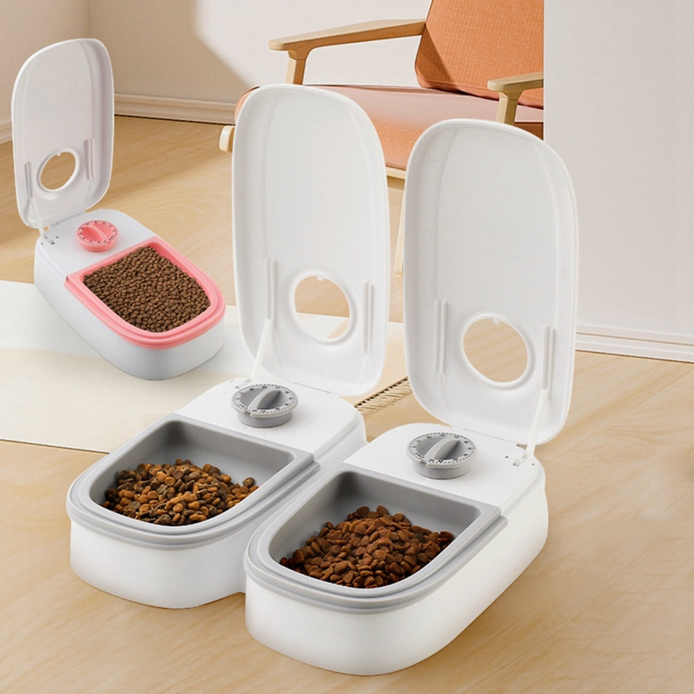 Lisslune | 2-in-1 Gravity Pet Feeder - Eco-Friendly & Practical
