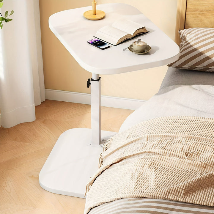 Lisslune | Adjustable Side Table – Ideal for Sofa, Bed & Modern Living Spaces