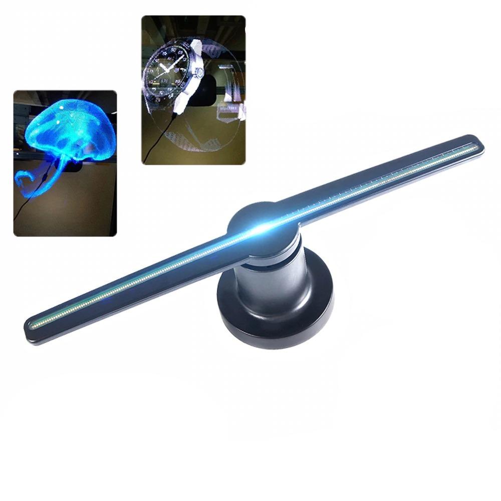 Lisslune | 3D Fan Hologram Projector Holographic Imaging Display Lamp