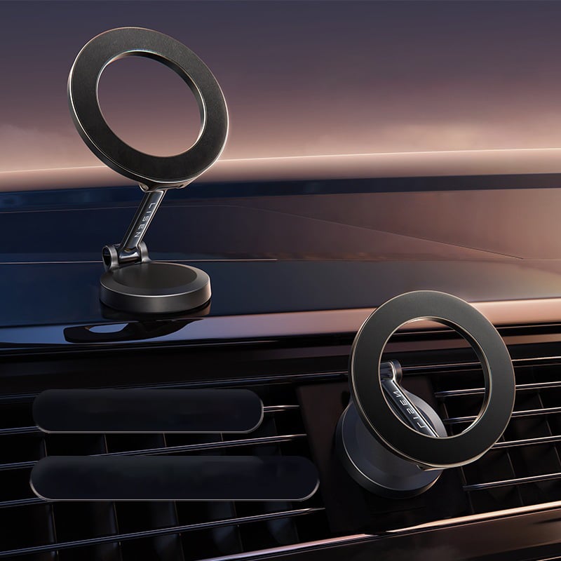 Lisslune | Universal Phone Holder with 360° Rotation – For Car, Desk and Home