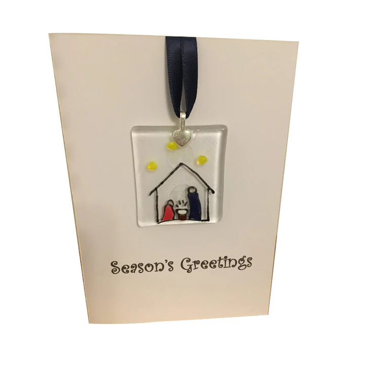 Lisslune | Handmade Christmas card ornaments