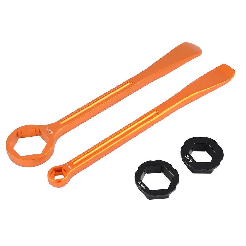 Lisslune | Universal aluminum 32mm 27/22mm 13/10mm cover lever key set for motorcycle maintenance