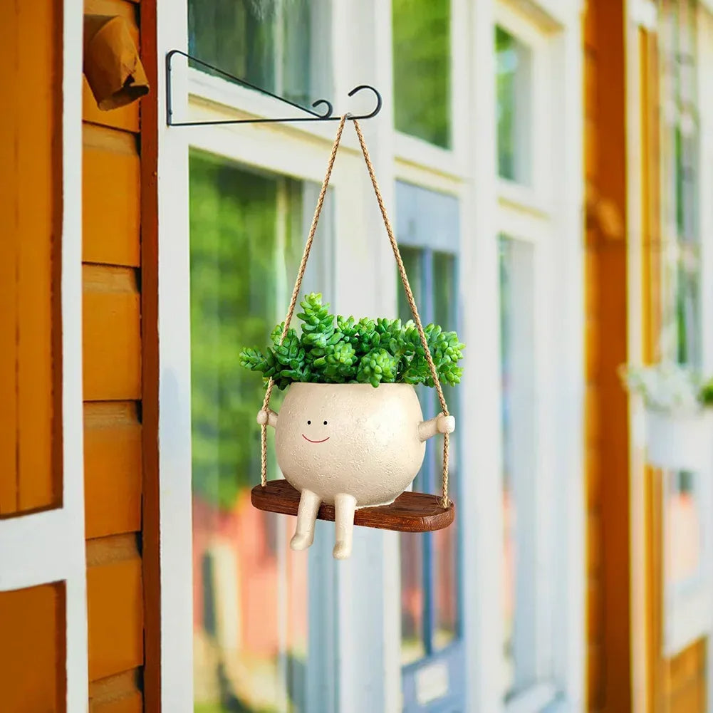 Lisslune | Happy Buddy Hanging Plant Pot