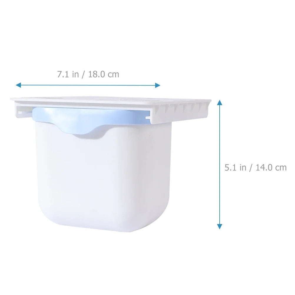 Lisslune | Retractable Under Table Hidden Trash Bin