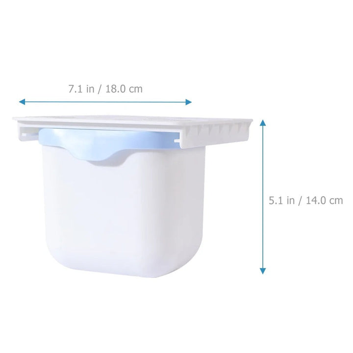 Lisslune | Retractable Under Table Hidden Trash Bin
