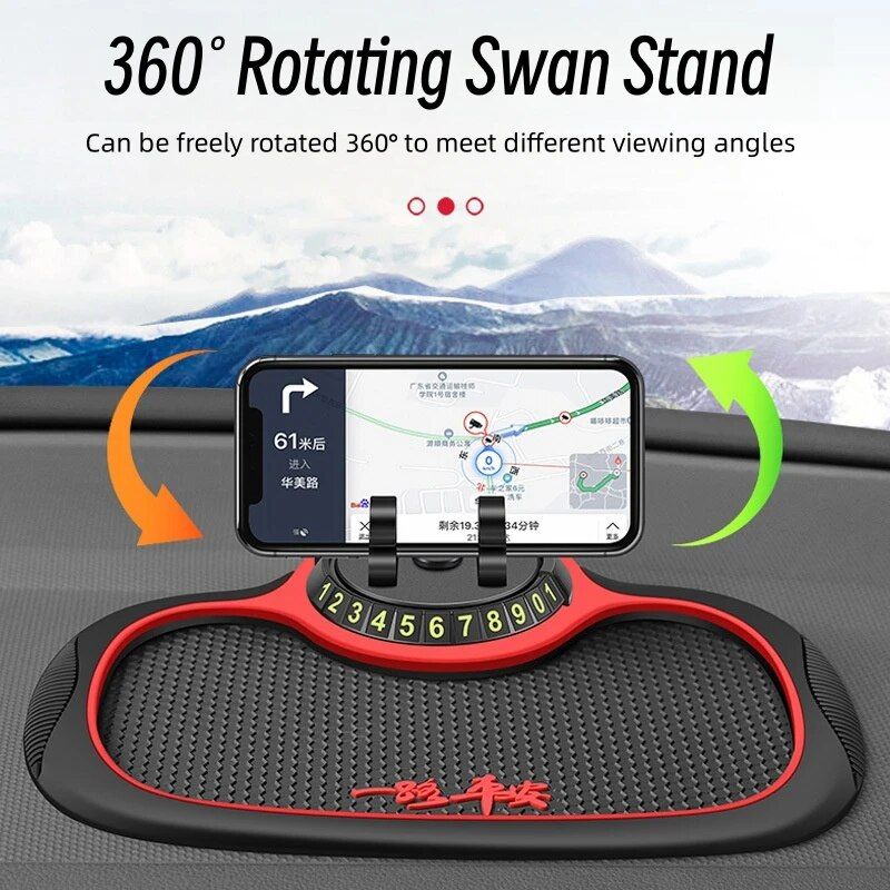 Lisslune | 3-in-1 Car Control Dashboard Mat