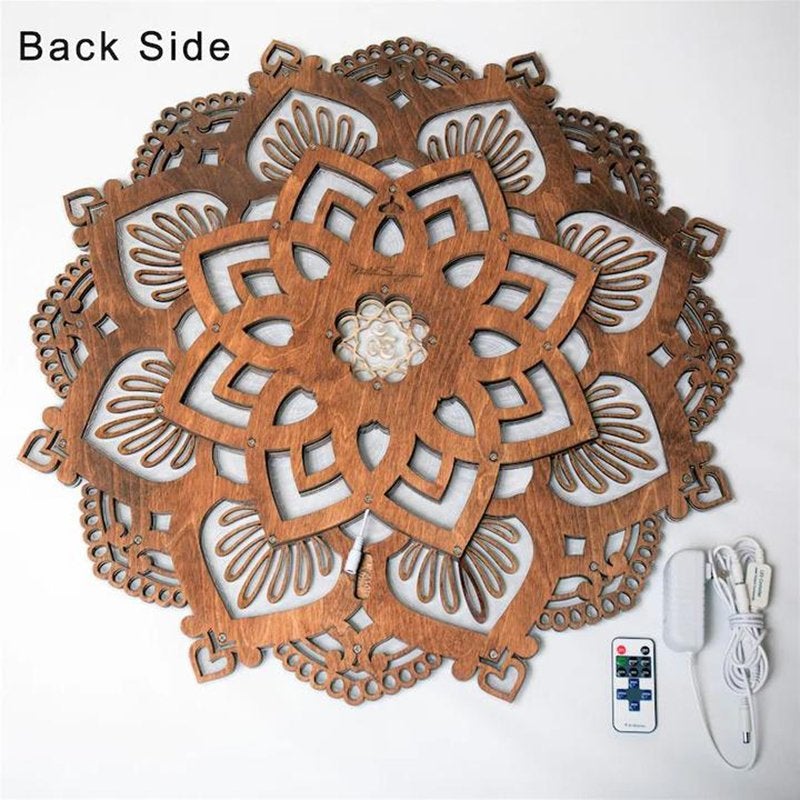 Lisslune | Mandala Yoga Room Night Light LED