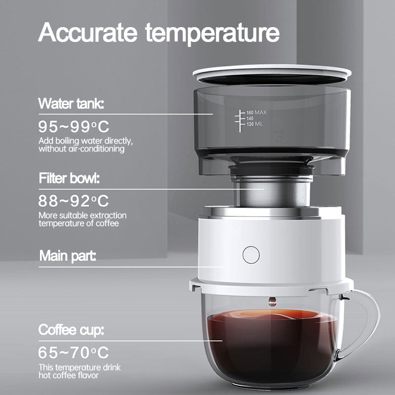 Lisslune | Portable Handheld Mini Coffee Maker