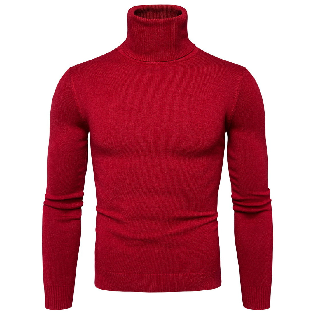 Men's turtleneck sweater made of soft knit Lisslune