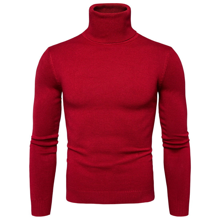 Men's turtleneck sweater made of soft knit Lisslune