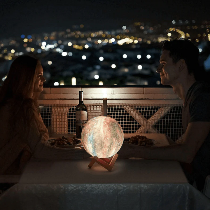 Lisslune | Night lamp with starry sky and touch control - Orion